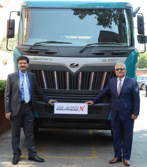 Mahindra Introduces BLAZO X Range of HCV Trucks