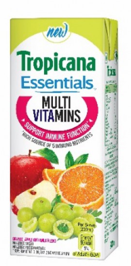 Tropicana Essentials launches Multi Vitamins variant