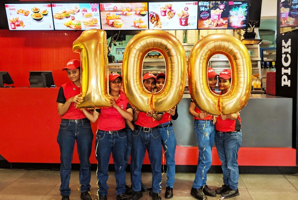 KFC’s finger lickin’ goodness – now across 100 cities
