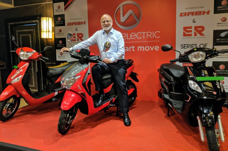 Hero Electric launches all-new Dash electric scooter, showcases ER range