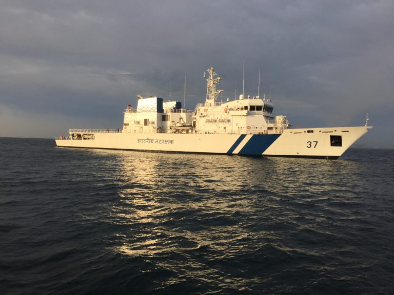 ICGS Vajra Commissioned into the Indian Coast Guard