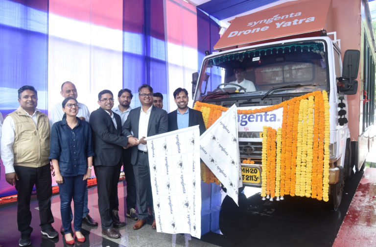 Syngenta India kicks off 10,000 km Drone Yatra; To educate farmers on drone spraying across 13 states
