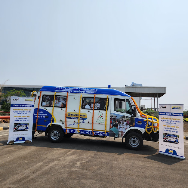 New Holland Agriculture launches mobile medical dispensary in Pune and surrounding areas